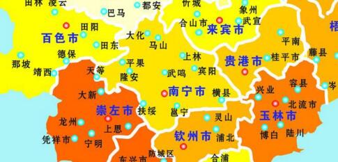廣西有多少個市？多少個縣級市？多少個地級市？哪個最富裕？哪個發(fā)展最快？